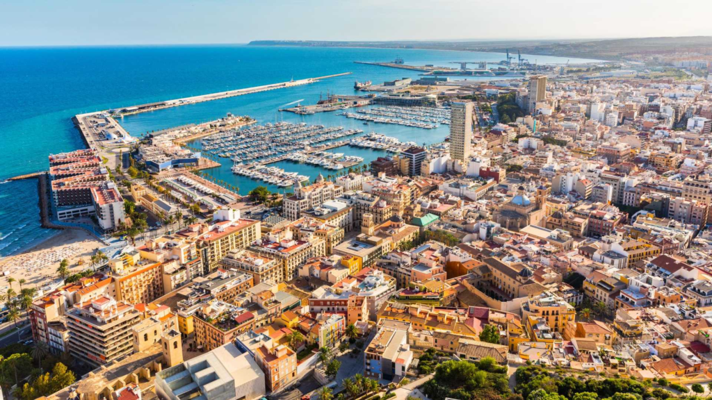 Alicante is a smaller coastal city on the southeastern coast of Spain, known for its beautiful beaches, warm weather, and relaxed atmosphere. For those looking for affordable seaside living, Alicante is a fantastic choice.