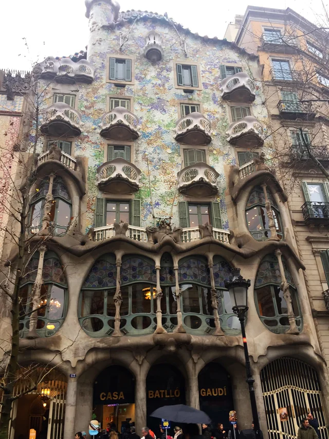 Barcelona is known for its modernist architecture, and one of the most unusual examples is Casa Batlló, also known as "The House of Bones." Designed by the famous architect Antoni Gaudí