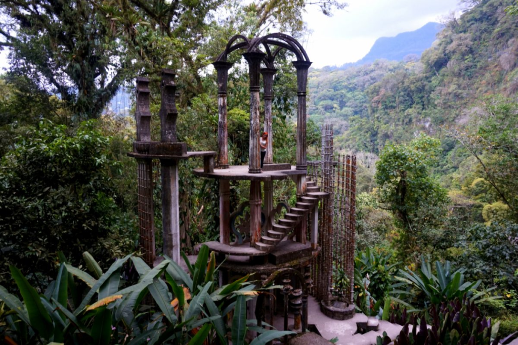 Although not located in mainland Spain, Las Pozas in the Spanish-speaking region of Xilitla, Mexico, is often associated with Spanish surrealism due to its creator