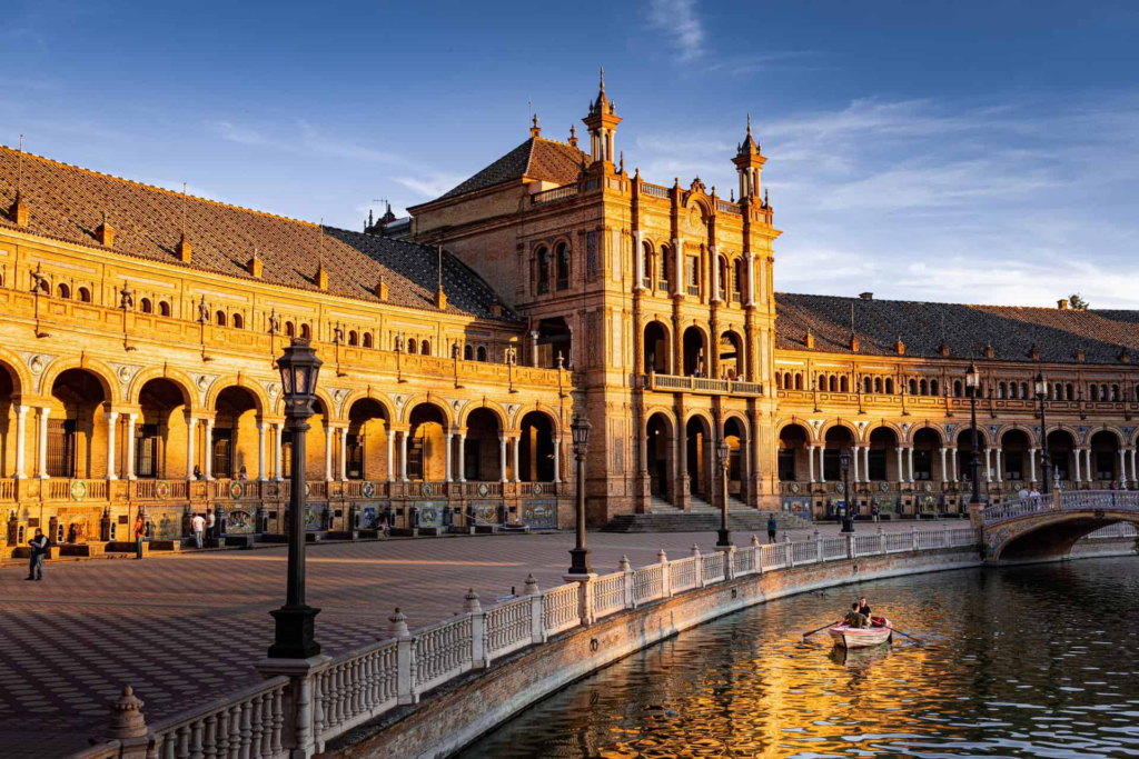 Morning: On day four, hop on a high-speed train from Madrid to Seville. Tickets for the AVE train range from €45–€65, depending on how early you book. The journey takes around 2.5 hours. Once in Seville, check into your hotel. Expect to pay around €70–€120 per night for mid-range accommodation.